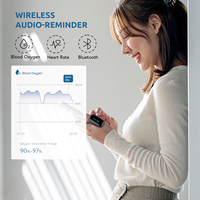 Appareil portable Wellue Oxylink pour l'apnée du sommeil, mesure de l'oxygène dans le sang, oxymètre numérique, oxymètres de pouls