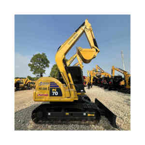Venta caliente KOMATSU Pc70 7ton Excavadoras de segunda mano de alta calidad Buen estado con aprobación Epa Ce Precios bajos - Product Image 1