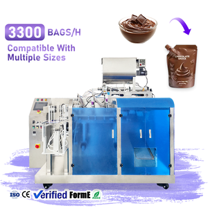 Máquina Empacadora Automática de Bolsas de Líquido de 1000g con Certificación CE, Máquina de Envasado Doypack para Salsa de Queso, Crema, Salsa de Chocolate - Product Image 1
