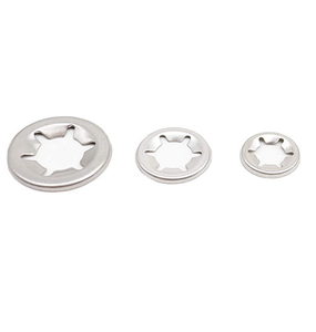 Noilite — pince à roulement en acier inoxydable, modèle 304, M12 <span class=keywords><strong>Starlock</strong></span>, lave-linge à dents internes - Product Image 4