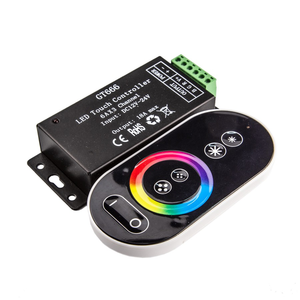 Controlador LED RGB Manual AP de 24A 12V/24V DC IR con Control Remoto de 44 Teclas, Conexión PWM/CA de 3 Canales, Alcance de 20M, Carga Máxima de 288W - Product Image 3