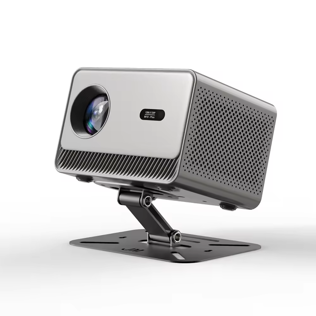 M10 Plus 4K Pico Smart Video Projector 200 ANSI Lumens Electric Focus Keystone Dual WiFi 6 Android HIFI Stereo Speaker 3D