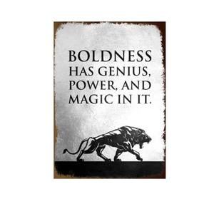 Placa de Metal Retrô Antiga Europeia, Pôster de Arte com Pintura Retrô, Sinalização para Casa e Bar, Placa de Alumínio - Product Image 4