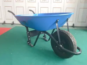 Nampan baja roda pneumatik 100 liter promosi pabrik