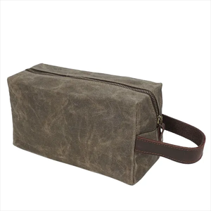 Sac de Voyage Personnalisé pour Articles de Toilette, Trousse de Rasage Imperméable avec Pochette Zippée, Accessoires pour Hommes, Article Promotionnel - Product Image 3