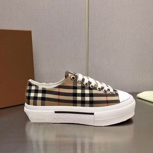 Zapatos Deportivos de Lona a Cuadros de Alta Calidad 2026, con Suela Gruesa, Transpirables, para Hombre y Mujer, Diseño de Marca, Venta al Por Mayor - Product Image 6