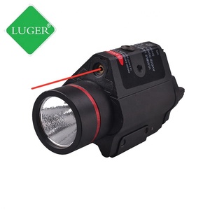 LUGER Compact Hunting <strong>Laser</strong> <strong>Flashlight</strong> and White Light Illumination With <strong>Red</strong> <strong>Laser</strong> Sight - Product Image 2