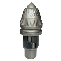 Foret à pointe en carbure B47K25H-LY/55MM, dents de trancheuse en acier au carbone forgé, outil de forage pour plateforme de forage rotative