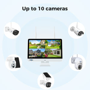 Hiseeu Eseecloud Schermo da 15 pollici con risoluzione 1080p H.265 compressione Video Wireless WiFi Home <span class=keywords><strong>Network</strong></span> videoregistratore <span class=keywords><strong>DVR</strong></span> - Product Image 6