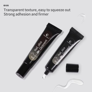 Gel UV Adhésif <span class=keywords><strong>Fort</strong></span> pour Ongles, Non Toxique, Écologique, pour Salons et DIY, French Manucure Longue Durée - Product Image 3