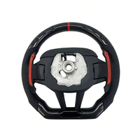 Volante de Fibra de Carbono y Cuero Perforado de Alta Calidad con Costuras Personalizadas para BMW M3 M4 G82 M5 G90 G87 G30