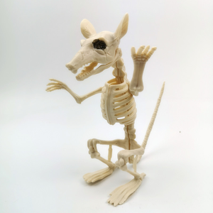 Halloween Horror Calavera Animal Articulaciones móviles <span class=keywords><strong>Esqueleto</strong></span> Murciélago Araña Escorpión <span class=keywords><strong>Rata</strong></span> Serpiente Casa embrujada Accesorios Sapo <span class=keywords><strong>Esqueleto</strong></span> - Product Image 6