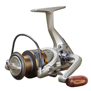 New Fishing coil Wooden handshake 12+ 1BB Spinning Fishing Reel Professional Metal Left/Right spool Hand Fishing Reel Wheels