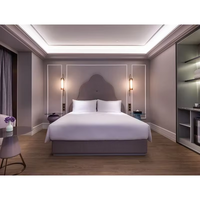 Meubles d'hôtel modernes, mobilier de chambre de luxe 3 étoiles, ensembles de meubles de chambre d'hôtel sur mesure