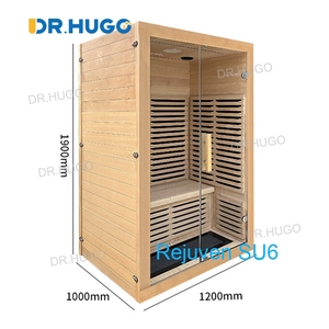 ห้องซาวน่าอินฟราเรดแบบมืออาชีพ DR.HUGO Rejuven SU6 สำหรับใช้ในบ้าน โรงแรม สปา และสถานเสริมสุขภาพ สำหรับ 2 คน ทำจากไม้ - Product Image 2