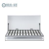 Vente en gros Kit de quincaillerie horizontal plat facile à assembler Lit escamotable Lit escamotable horizontal rotatif avec bureau
