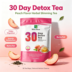 Thé détox Winstown 30 jours pour la perte de poids, sachets de thé minceur pour stimuler naturellement le métabolisme, brûler les graisses, thé pour un ventre plat - Product Image 3