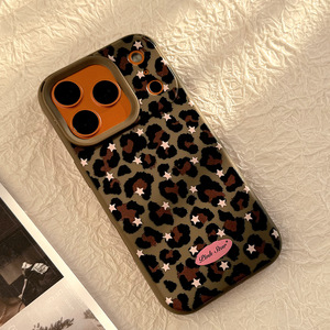 Coque pour iPhone 17 Pro Max, motif léopard étoilé doux et stylé, coque souple antichoc à grande ouverture et couverture intégrale - Product Image 5