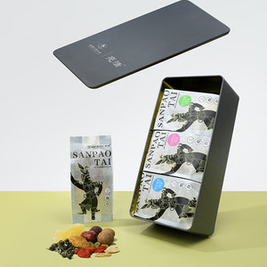 2025Hot 50g di scatola di tè in scatola multistrato fresco organico multistrato per <span class=keywords><strong>regalo</strong></span> di <span class=keywords><strong>natale</strong></span> - Product Image 3