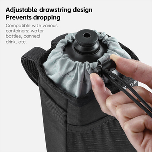 Sac de rangement pour bouteille d'eau isolée WEST BIKING, sac de vélo imperméable et résistant à l'usure, sac de bouteille d'eau avant pour vélo - Product Image 2
