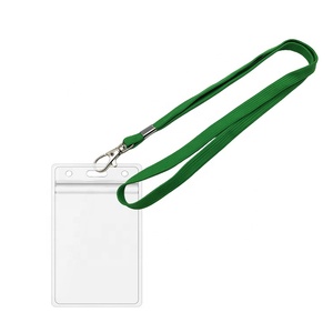 PVC nhân viên truy cập thẻ Pouch Vòng chuỗi dây hình ống Polyester lanyad với thẻ ID chủ huy hiệu giáo viên cổ dây - Product Image 6