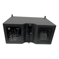 Kit de Altavoces Activos Line Array TB de 10 Pulgadas, Imán de 75 Conos, Altavoz de Alta Frecuencia de Fibra de Carbono, Configuración Avanzada, Sistema 4+2, Madera