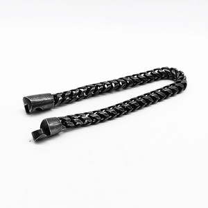 yunnique Unisex <b>Titanium</b> Steel Bracelet 200mm Magnetic Clasp Geometric Design Gift Jewelry - Product Image 3