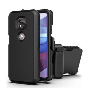 เคสโทรศัพท์<span class=keywords><strong>2</strong></span> In 1ลายหุ่นยนต์กันกระแทก,เคสกันกระแทกพร้อมคลิปหนีบเข็มขัดสำหรับ Moto G Power 2021 - Product Image 3