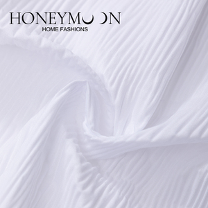 Luna di miele vendita calda trattamento morbido naturale asta tasca piega 85gsmMF piega finestra 4 pezzi pannelli <span class=keywords><strong>per</strong></span> <span class=keywords><strong>tende</strong></span> <span class=keywords><strong>per</strong></span> soggiorno - Product Image 6