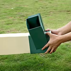 Ensembles de balançoires en <span class=keywords><strong>bois</strong></span> pour arrière-cour robustes Supports <span class=keywords><strong>Kit</strong></span> de support à cadre en A Matériel comprenant des vis à <span class=keywords><strong>bois</strong></span> et des rondelles - Product Image 6