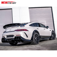 Pour Mercedes AMG GT GT43 GT50 GT53 GT63 GT63S modifié grand sac table résine fibre avant et arrière boîte jupe Quel sourcil