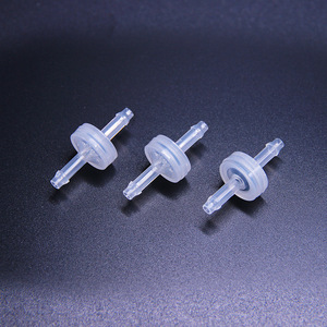 Válvula de Retención de Plástico Miniatura MFPF DCV1603CVN de Diafragma de Una Sola Lengüeta de Paso Recto para Agua, Aire y Oxígeno - Product Image 1