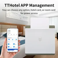 Interruptor de Ahorro de Energía con Tarjeta RFID de 1356MHz para Hoteles Inteligentes, 40A, Aplicación TTLOCK, TThotel, Modelo AC180V-250V