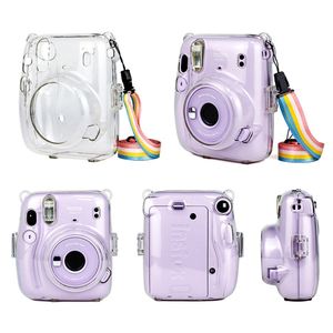 Étui de protection pour appareil photo <span class=keywords><strong>Accessoires</strong></span> Étui de transport pour appareil photo avec sangles Étui de protection transparent pour appareil photo pour Fujifilm <span class=keywords><strong>Instax</strong></span> <span class=keywords><strong>Mini</strong></span> <span class=keywords><strong>11</strong></span> - Product Image 3