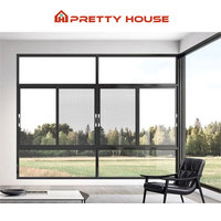 Ventanas Corredizas de Aluminio con Doble Vidrio y Rotura de Puente Térmico NFRC para América del Norte