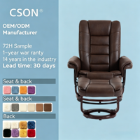 Fauteuil de massage inclinable convertible en canapé-lit, fauteuil de bureau confortable, mobilier de salon, fauteuil ottoman relaxant