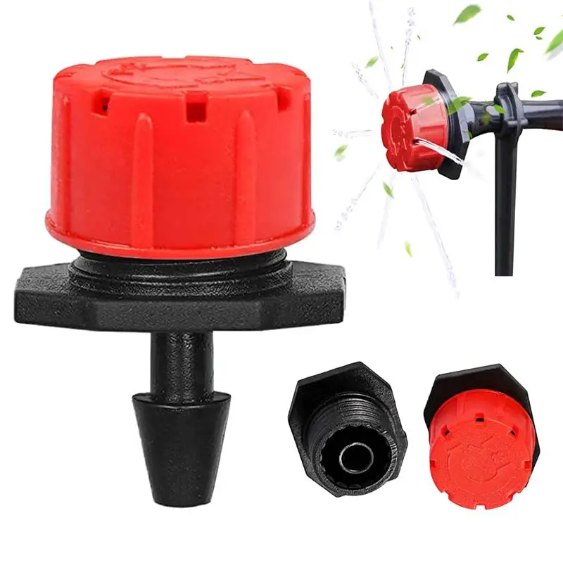 Adjustable Irrigation Dripper Sprinklers 360 Degree Watering System Emitter Drip Lawn Agricultural Irrigation Dripper Sprinkler