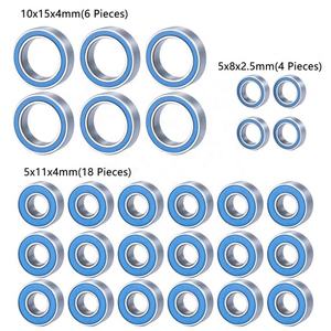 <span class=keywords><strong>Kit</strong></span> de 28 Rodamientos de Bolas Metálicos Azules para Axial <span class=keywords><strong>Yeti</strong></span> 1/18 4WD RTR AXI90069, Piezas de Coche RC - Product Image 6