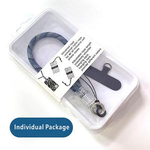 Transparente Schnalle Handy Lanyard Armband Tragbare verlustfreie Kette Schlüssel anhänger Universelles Geflechts eil für Männer und Frauen - Product Image 3