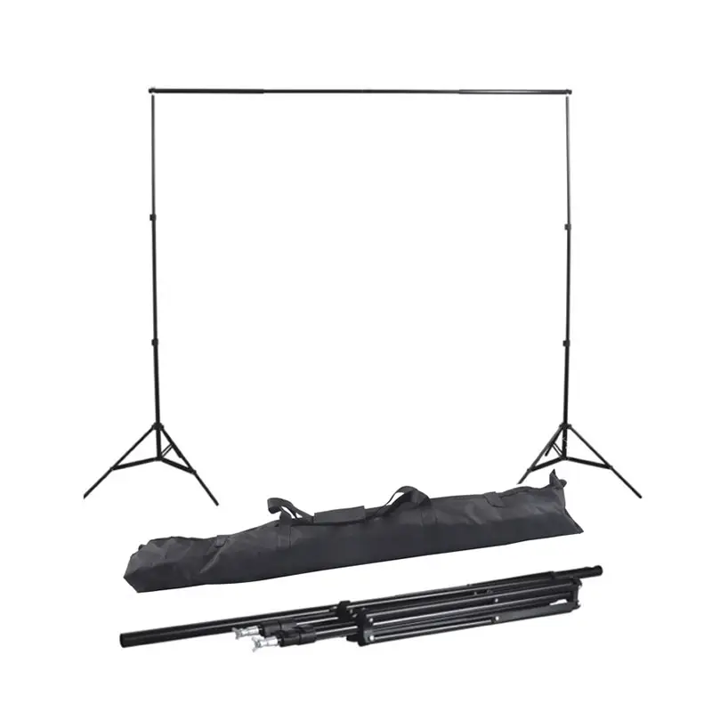 Hot Sale Photo Studio Accessories Equipment Collapsible Green Screen Photography Background Stand Muslin Backdrop Support System