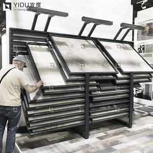 Cadre en pierre artificielle multifonctionnel avec glissière horizontale en métal et support pour dalles - Product Image 2