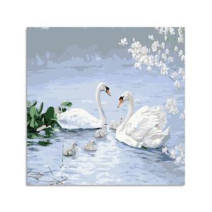 Kit de peinture par numéros HD sur toile acrylique, vente en gros directe usine, 40x50cm, taille personnalisable, nouveau style classique/postmoderne - Product Image 1