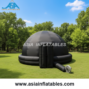 <span class=keywords><strong>Tenda</strong></span> a Cupola Gonfiabile Gigante a 3 <span class=keywords><strong>Anelli</strong></span> con Proiettore Digitale, Planetario Mobile Gonfiabile - Product Image 2