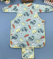 2025 bébé imperméable résistant aux taches primé combinaison idéale pour bébé Led sevrage manches longues sevrage bavoir