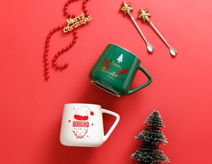 Hot Selling 360Ml Santa Claus Ceramic Decorative Christmas <b>Cup</b> <b>Set</b> Christmas <b>Cups</b> Christmas Mugs Ceramic Coffee Mug - Product Image 6
