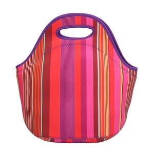 Sac isotherme de luxe personnalisé avec logo, en néoprène sublimé, imperméable, grande capacité pour usage quotidien - Product Image 5