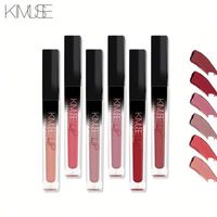 KIMUSE6 Color Matte – Gloss à lèvres mat longue tenue, hydratant, anti-transfert et sans traces