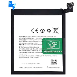 3400mAh BLP633 1+3T mobile phone battery for OnePlus 3T battery