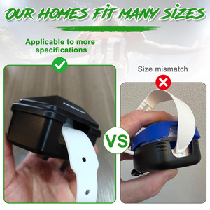 Customized <b>ABS</b> sturdy and durable sports braces case, portable fitness running outdoor polygonal orthodontic storage box - Product Image 3
