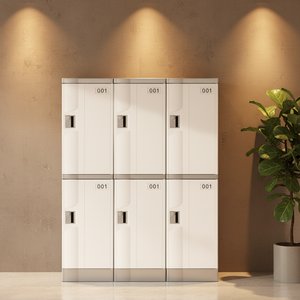 Armario de Almacenamiento Nuevo y Ensamblado al por Mayor para Oficina, Gimnasio y Uso en Exteriores - Armario de Ropa de Plástico Ecológico con Llave Electrónica - Product Image 4